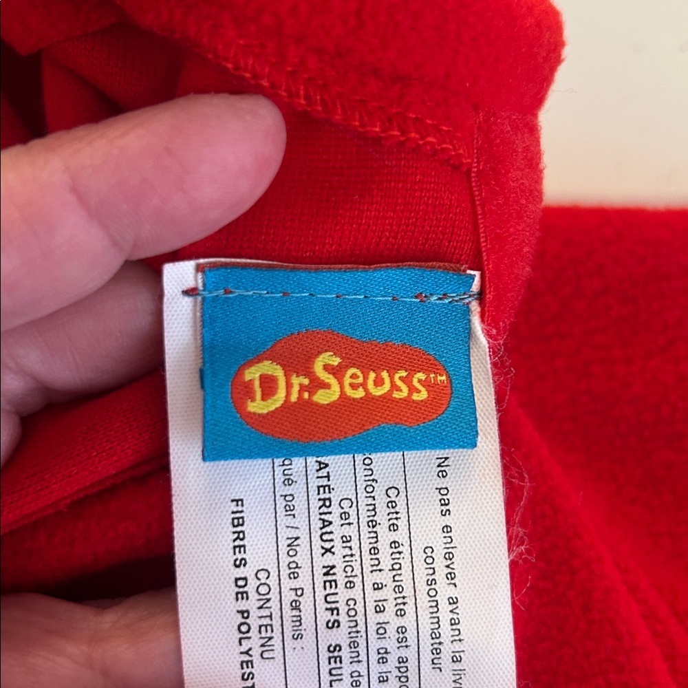 Pottery Barn Kids Dr. Seuss Thing 2 Costume Size 2T-3T Unisex New with tags! - Picture 7 of 11
